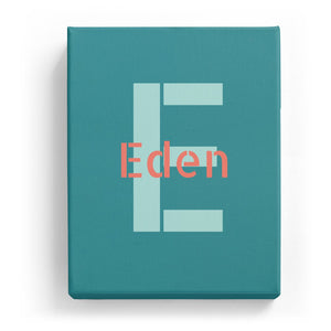 Eden Overlaid on E - Stylistic