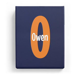 Owen Overlaid on O - Cartoony