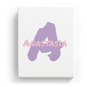 Anastasia Overlaid on A - Artistic