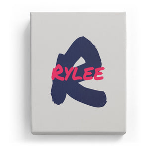 Rylee Overlaid on R - Artistic