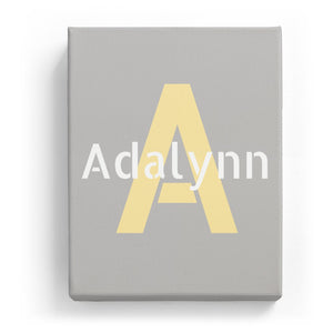 Adalynn Overlaid on A - Stylistic