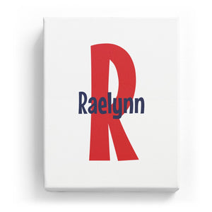 Raelynn Overlaid on R - Cartoony