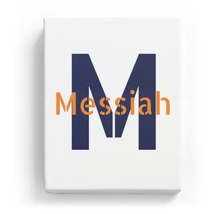 Messiah Overlaid on M - Stylistic