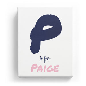 P is for Paige - Artistic