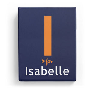 I is for Isabelle - Stylistic