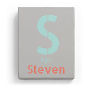 S is for Steven - Stylistic