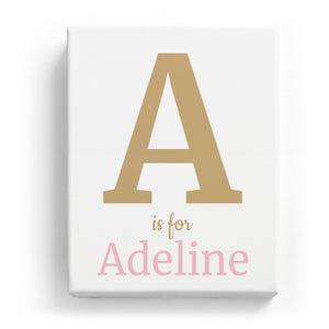A is for Adeline - Classic