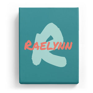 Raelynn Overlaid on R - Artistic