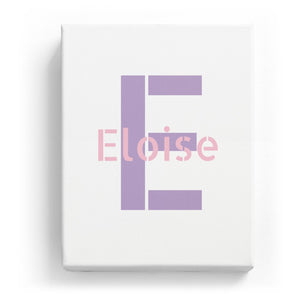 Eloise Overlaid on E - Stylistic