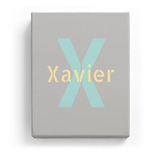 Xavier Overlaid on X - Stylistic