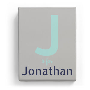 J is for Jonathan - Stylistic