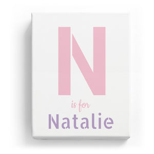 N is for Natalie - Stylistic