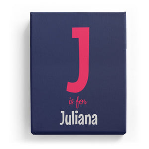 J is for Juliana - Cartoony