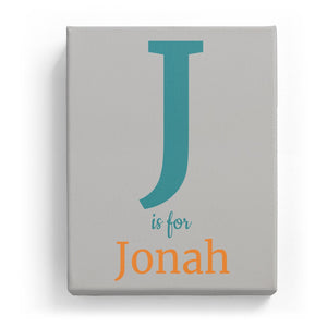 J is for Jonah - Classic