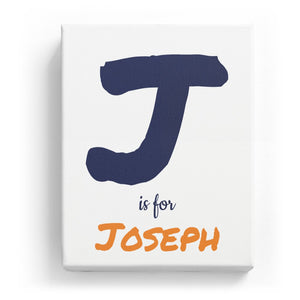 J is for Joseph - Artistic
