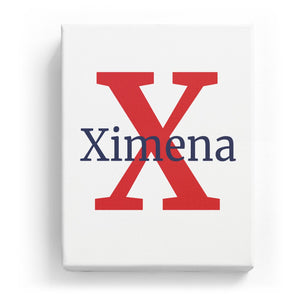 Ximena Overlaid on X - Classic