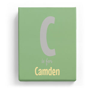 C is for Camden - Cartoony