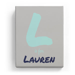 L is for Lauren - Artistic