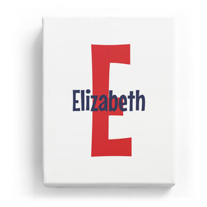 Elizabeth Overlaid on E - Cartoony