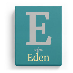 E is for Eden - Classic