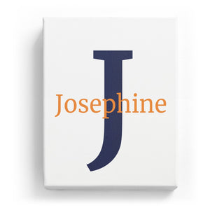 Josephine Overlaid on J - Classic