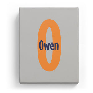 Owen Overlaid on O - Cartoony