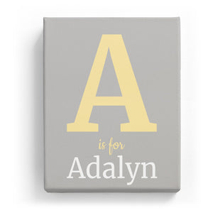 A is for Adalyn - Classic