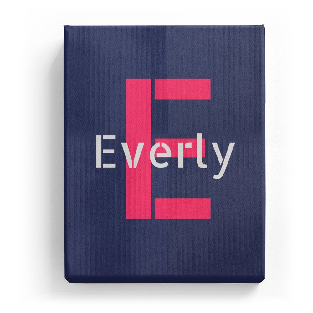 Everly's Personalized Canvas Art