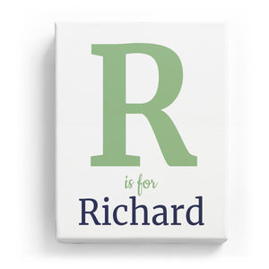 R is for Richard - Classic