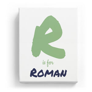 R is for Roman - Artistic