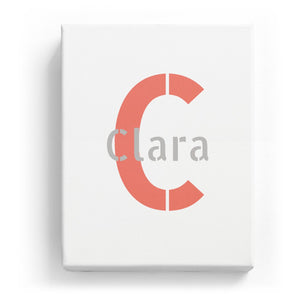 Clara Overlaid on C - Stylistic