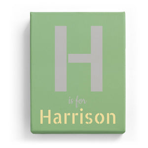 H is for Harrison - Stylistic