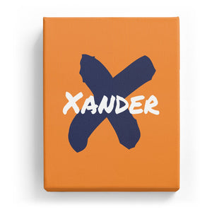 Xander Overlaid on X - Artistic