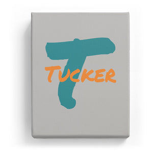 Tucker Overlaid on T - Artistic