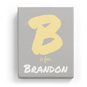 B is for Brandon - Artistic