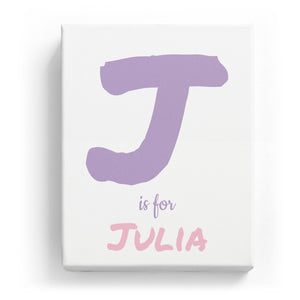 J is for Julia - Artistic