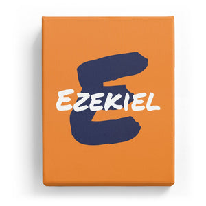 Ezekiel Overlaid on E - Artistic