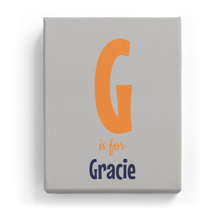 G is for Gracie - Cartoony