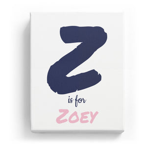 Z is for Zoey - Artistic