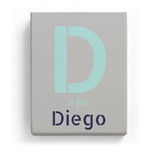 D is for Diego - Stylistic