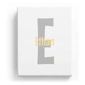 Ethan Overlaid on E - Cartoony