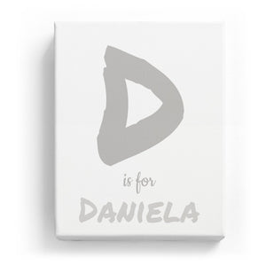 D is for Daniela - Artistic