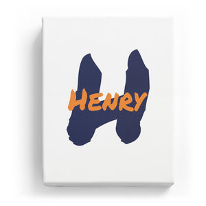 Henry Overlaid on H - Artistic