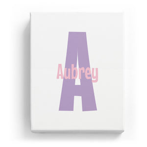 Aubrey Overlaid on A - Cartoony