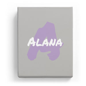 Alana Overlaid on A - Artistic