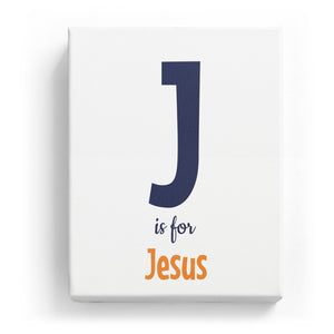 J is for Jesus - Cartoony