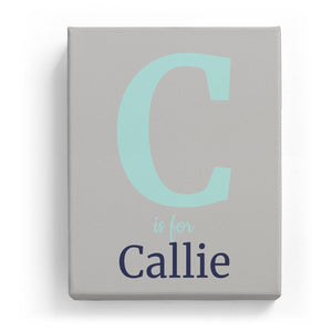 C is for Callie - Classic