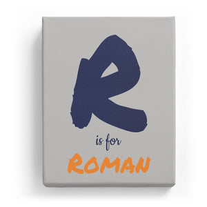 R is for Roman - Artistic
