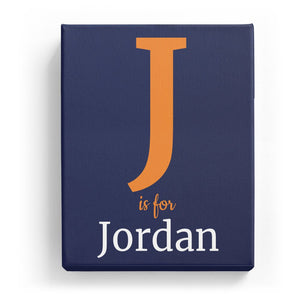 J is for Jordan - Classic
