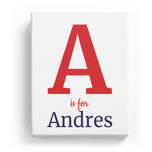 A is for Andres - Classic